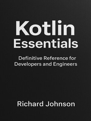 cover image of Kotlin Essentials